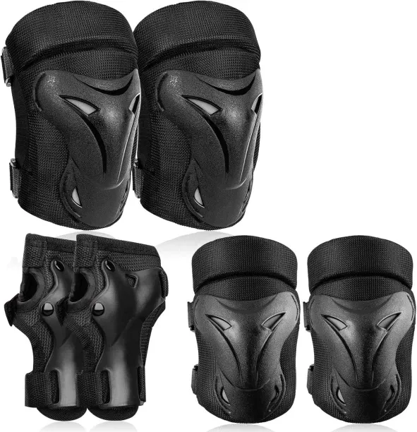 NEXUS Adult/Youth/Kids Knee Pads Elbow Pads Wrist Pads Youth Protective Gear Set for Skateboarding …