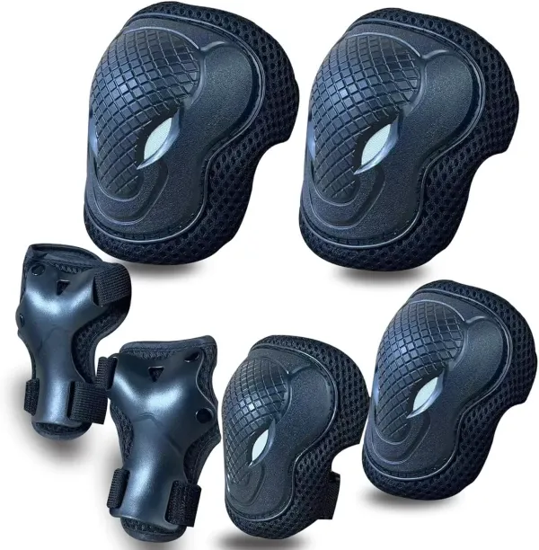 NEXUS Knee Pads for Kids, Knee Elbow Pads and Wrist Guards Protective Gear Set ,for Rollerblading S…