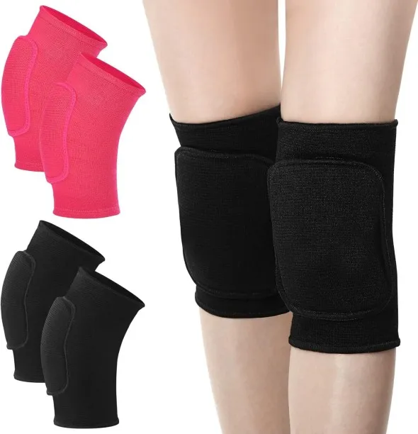 NEXUS Zomiboo 4 Pieces Kids Knee Pad Dance Volleyball Pads Sponge Kneepads Brace Soft Breathable El…