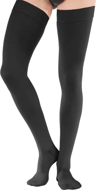 NEXUS Up to 5XL Mens Thigh High Compression Socks 20-30 mmHg with Silicone Border Knee Support For …