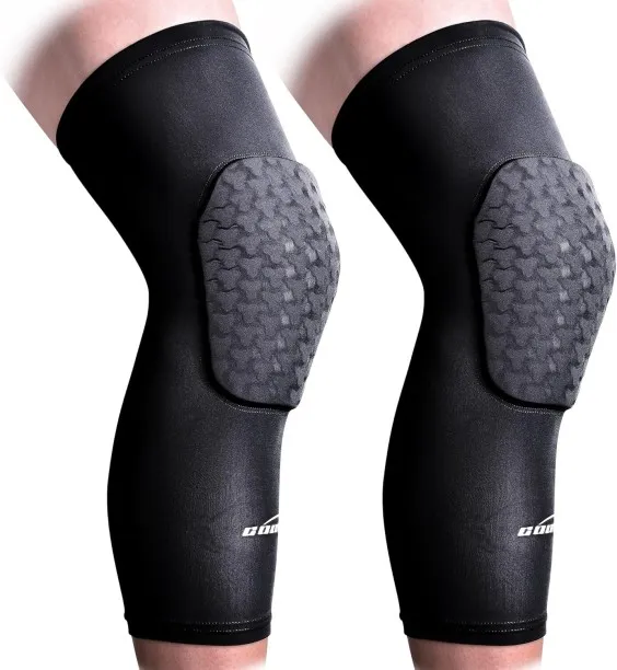 NEXUS Basketball Knee Pads Compression Leg Sleeves for Volleyball Football Weightlifting Black S Kn…