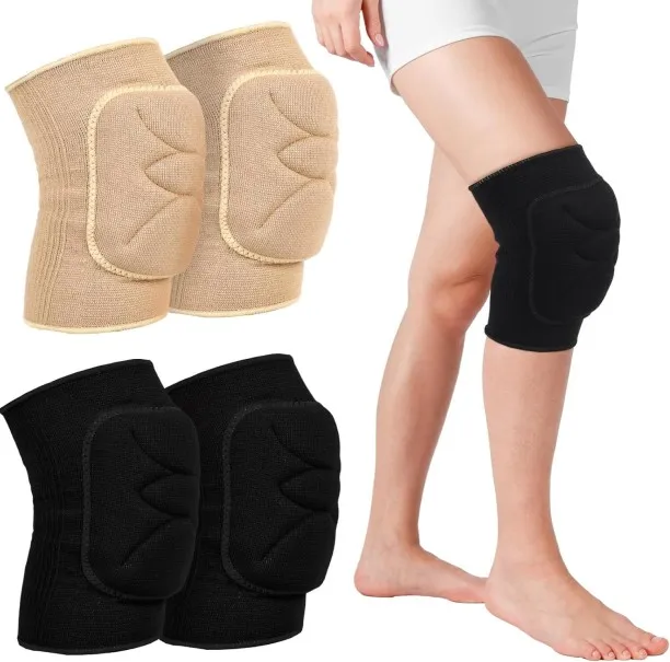 NEXUS 2 Pairs Volleyball Knee Pads for Dancers Soft Sponge Breathable Thick Wrestling Knee Pads for…