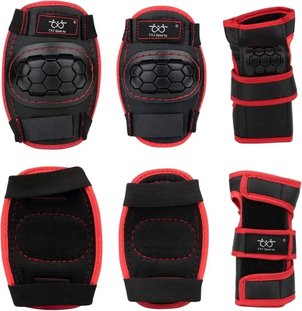 NEXUS Kids Knee Pads Elbow Pads with Wrist Guards Protective Gear Set for Skating Cycling BMX Bike …