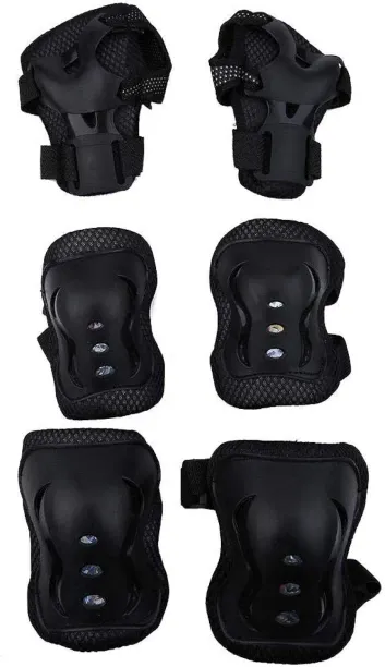 NEXUS Kids Girls Boys Knee Elbow Wrist Pads Set, 6pcs/Set Knee Support Pads Elbow Protectors Wrist …