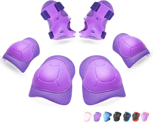 NEXUS Kids/Youth Knee Pad Elbow Wrist Pads Guards Protective Gear Set, for Roller Skates,Cycling Bi…