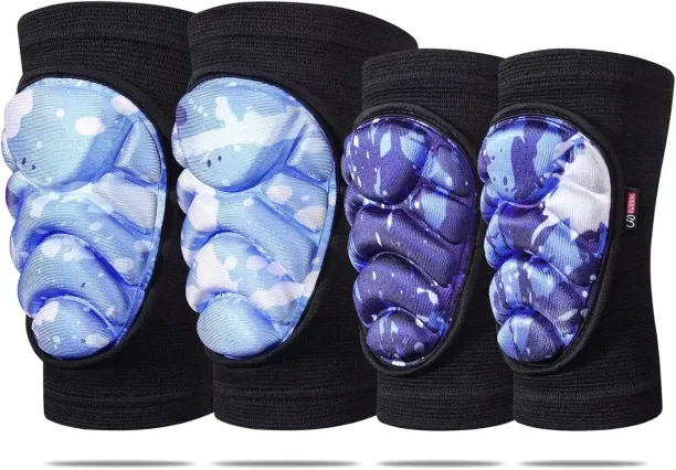 NEXUS Kids Soft Knee Pads Elbow Pads Protective Gear Set for Volleyball Skateboard Knee Elbow Sleev…