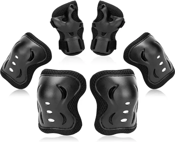 NEXUS Kids/Youth Knee Pad Elbow Wrist Pads Guards Protective Gear Set,for Roller Skates,Skateboard,…