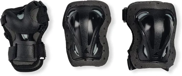NEXUS Skategear Junior 3 Pack Protective Gear, Knee Pads, Elbow Pads and Wrist Guards, Multi Sport …