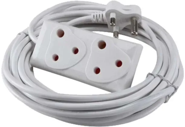 DotHome Extension Cord With A Two-Way Multi-Plug 2  Socket Extension Boards