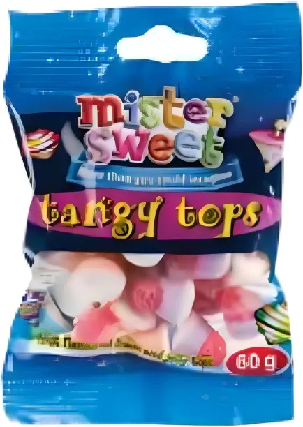 Mister Sweet Sweet gummy ms tangy tops 60g (th) Bag