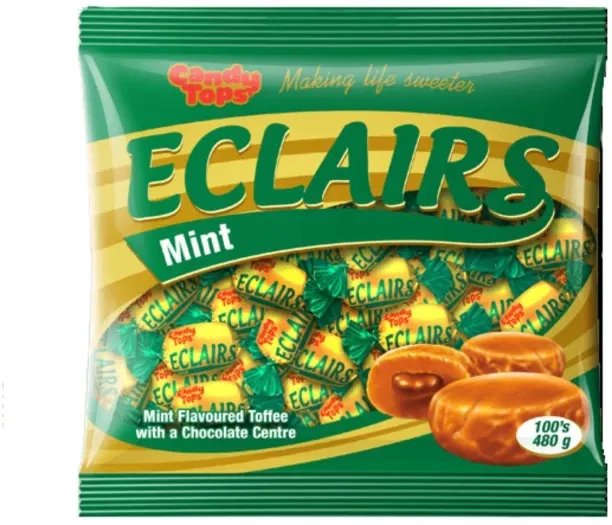 Candy Tops Eclairs Choc Mint Pouch