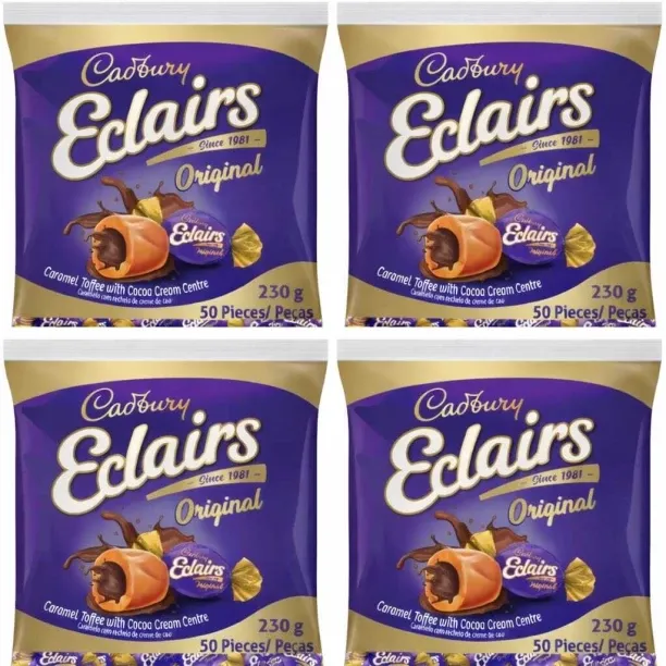 Cadbury Sweets Eclairs Caramel Pouch