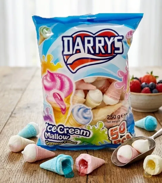 Sweets Ice cream mallows Pouch