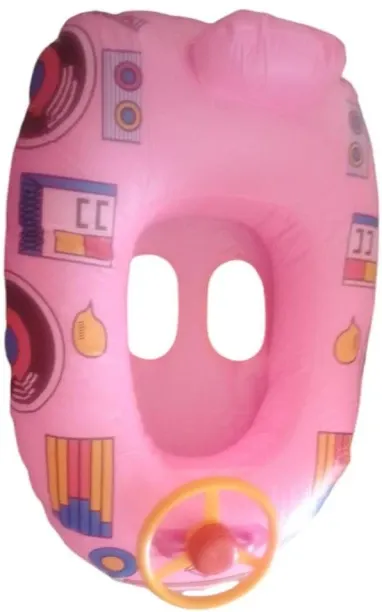 Unknown Inflatable Swimming Car Float Seat for Kids Swim Floatation Belt