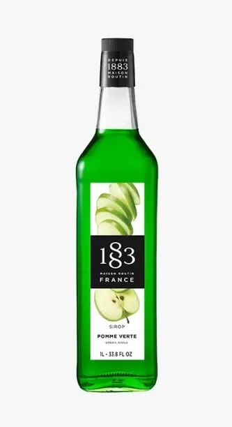 SLOJO 1883 green apple syrup