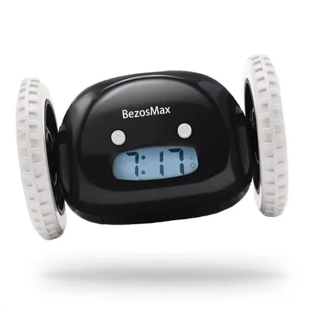 BezosMax Plastic Digital Table Clock