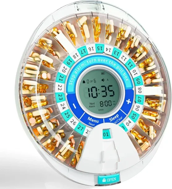 Flycross Plastic Analog-digital Table Clock