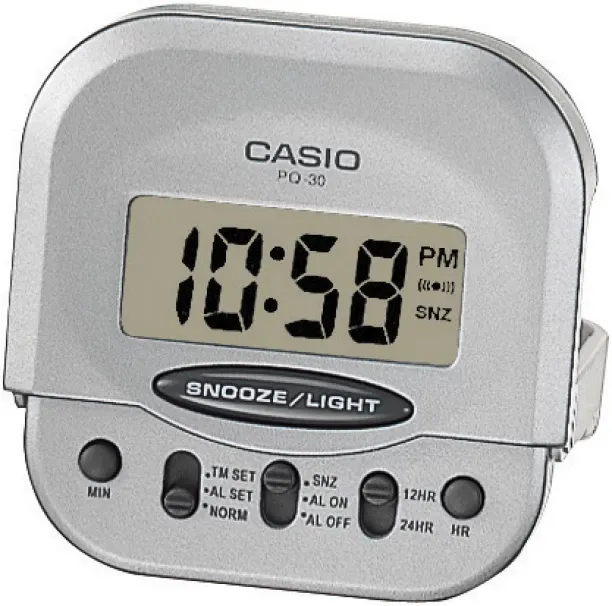 Casio alarm clocks Resin Digital Table Clock
