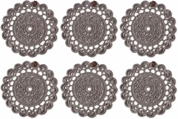 Heavenly Whispers Round Pack of 6 Table Placemat