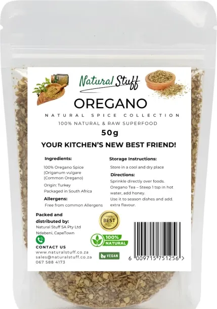 Natural Stuff Oregano Spice- Fresh, Flavorful & Aromatic