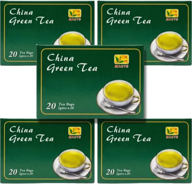 MY LEAF tea Green Tea Box