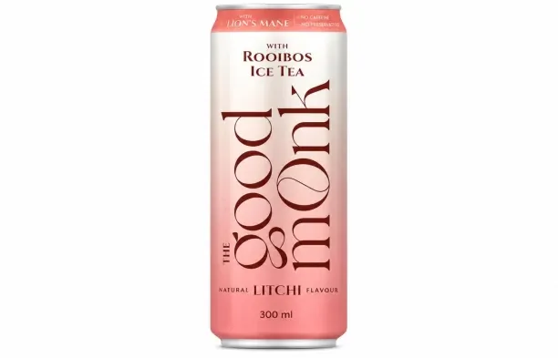 Good Monk Litchi Flavoured Iced Tea Can