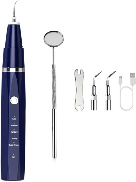 Tidecus Plaque/Tartar Remover for Teeth, Dental Calculus Remover Teeth Cleaning Kit with LED Light …