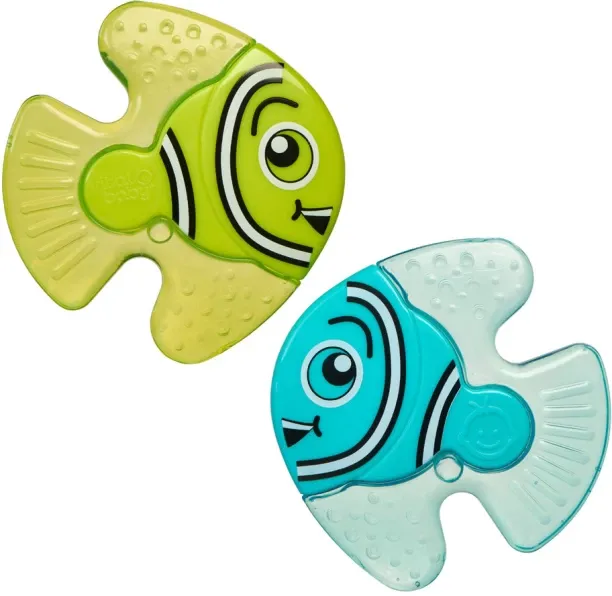 Vital Baby SOOTHE fishy friends teethers 2pk Teether