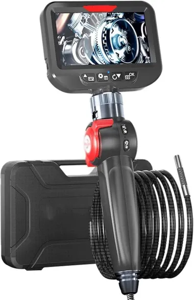 WEIWEISTORE 360° Rotation Endoscope, Waterproof Endoscope with High-Definition Camera Probe, ‌Multi…