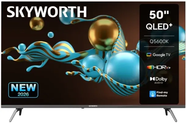 Skyworth 127 cm (50 inch) QLED Full HD Google Smart TV