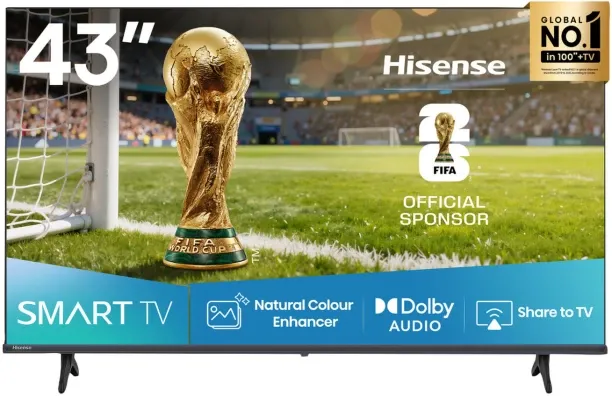 Hisense 109 cm (43 inch) LED Full HD VIDAA Flat-Panel TV