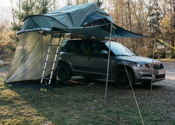 QUECHUA Roof Tent Connected Awning MH500 2P Gazebo