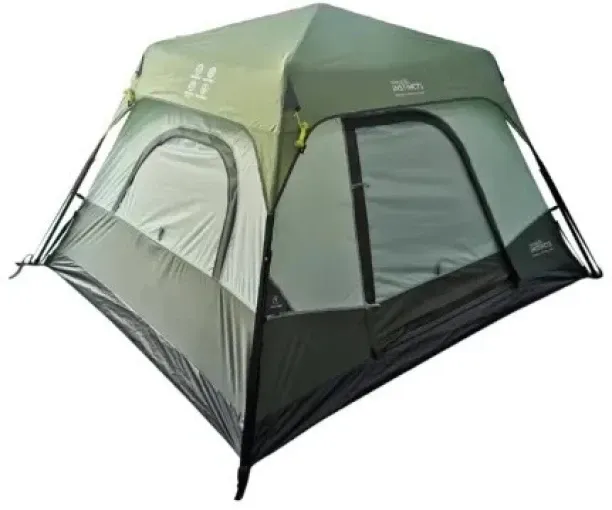 NATURAL INSTINCTS Instant 4 Person Cabin Tent Nylon Cabin Tent