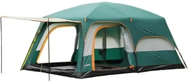LUXY Multi-Room Family Camping Tent with Awning Camping Tent