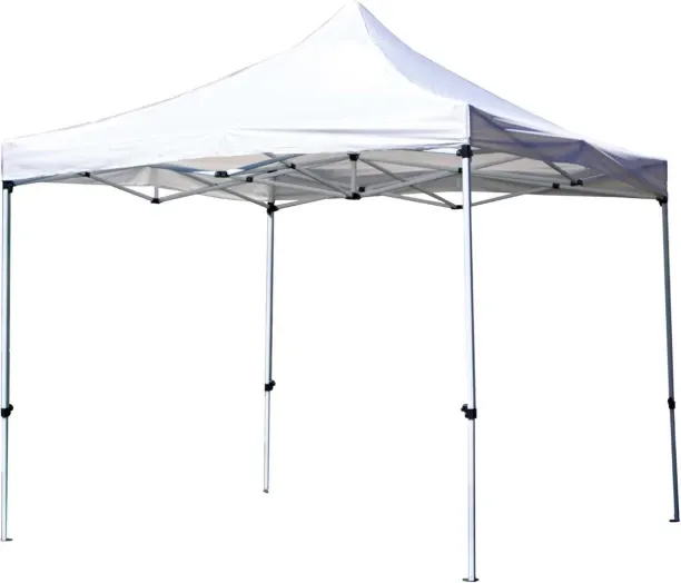 ShopMarket 3x3m Retractable Waterproof Outdoor Gazebo White Gazebo