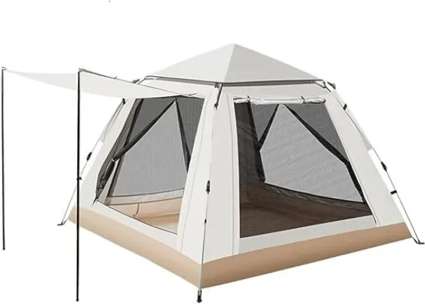 Generic Camping Tents 3-4 Person Canopy with Carrying Bag Easy to Set up and Package for Outdoor Ga…