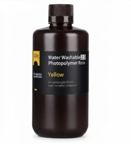 Elegoo Water-Washable V2.0 - Yellow Resin