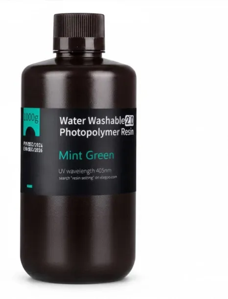Elegoo Water-Washable V2.0 - Mint Green Resin