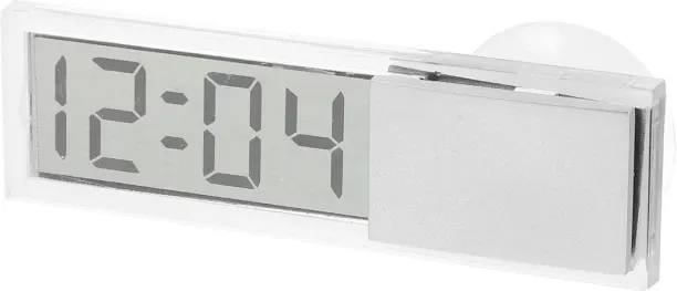 Pofufusm Car Digital Clock Display LCD Suction Cup Easy Install Alarm Clock Fashion Design for Home…