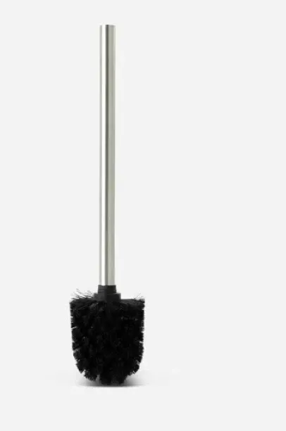 Fine Essentials s&p toilet brush replacement head black in pvc box Toilet Brush