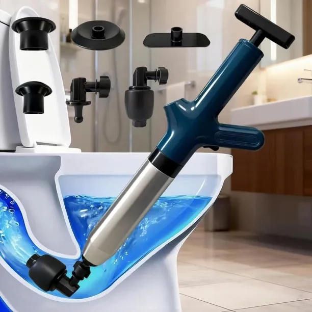 Milky Way Toilet Plunger, High Pressure Toilet Plunger, Heavy-Duty Clog Remover for Toilets, Washba…