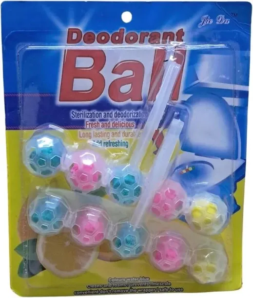 Lie Da Deodorant Ball Lemon Block Toilet Cleaner