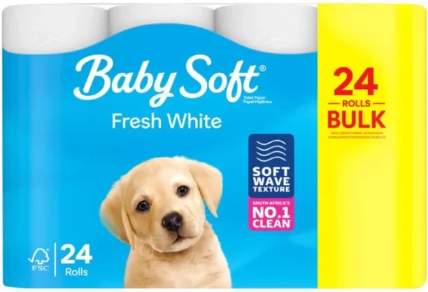BABY SOFT 2 Ply Toilet Paper Roll