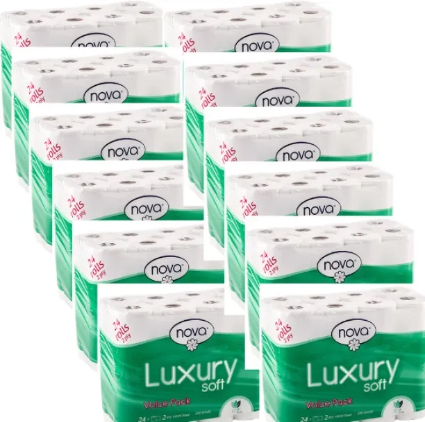 nova 2 Ply Toilet Paper Roll