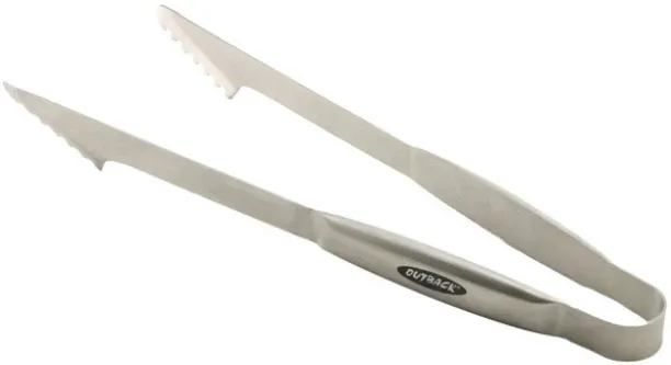 Unique Stainless Steel Tong: Durable Barbecue Tong with Locking Mechanism 15 cm Braai Tongs