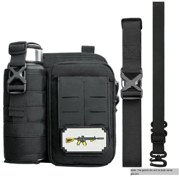 Solala Tactical waist bag, multi-functional tactical waist bag, mobile phone bag, water bottle cove…