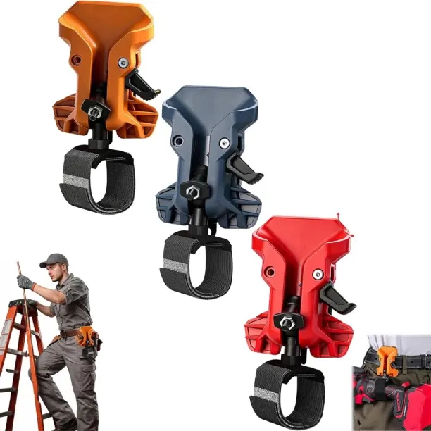 Duomi Portable Self-Locking Power Tool Holster Plastic, Metal Tool Holster