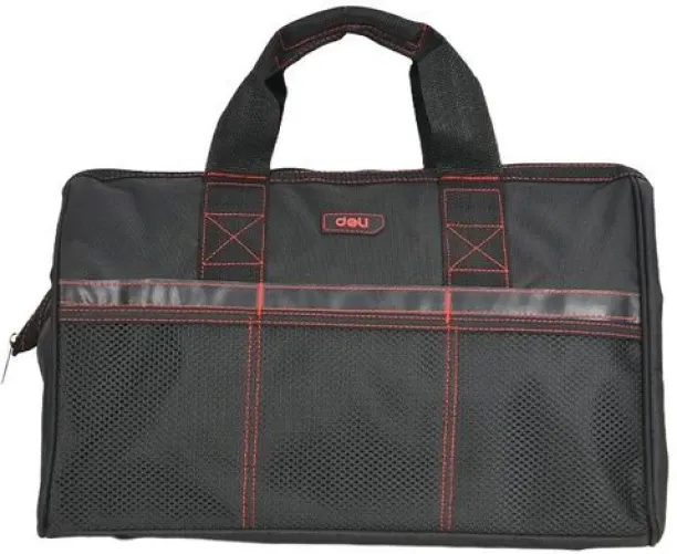 DELI Deli 18” Tool Bag – Heavy Duty 600D Oxford Cloth, Multi-Pocket Tool Storage Bag, Water-Resista…