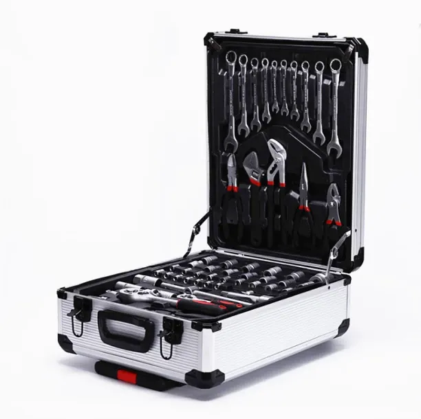 PrimePickSA Generic 187-Piece Professional Tool Set – Comprehensive Tool Kit in Aluminium Rolling C…