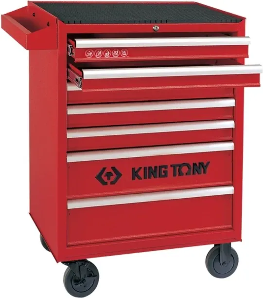 N/A Tool Trolley Set Mechanics 286Pc Tool Box with Tray